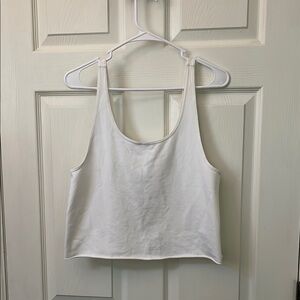 Tie back workout tank